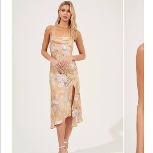 ASTR the label Gaia Floral Midi